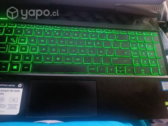 Notebook pavilon gaming laptop.