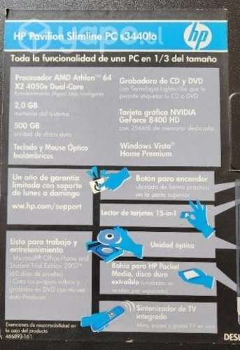 Computador hp pavilon
