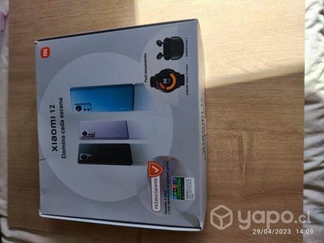 Kit Xiaomi 12 + Buds 3 + Active S1