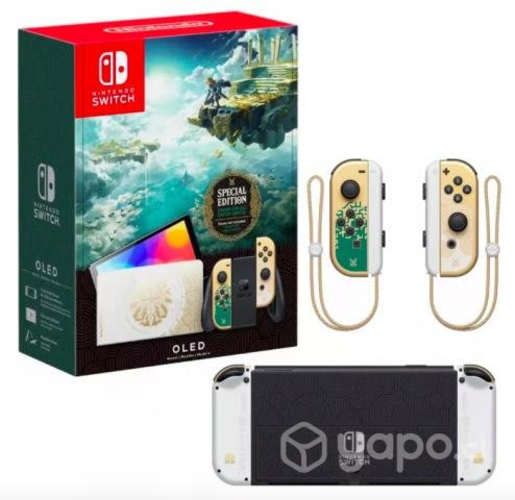 Nintendo switch oled zelda tears of the kingdom