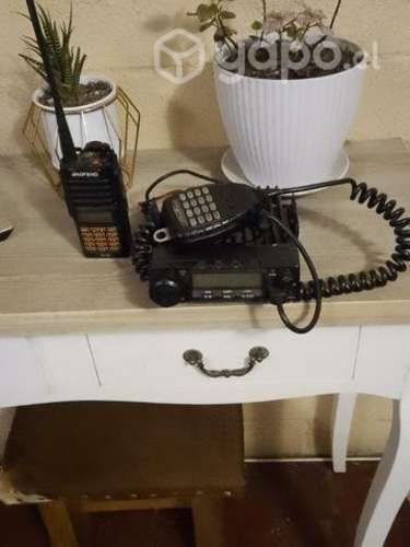 Radios any tone base at588 y portátil baofeng