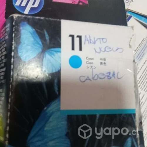 Cabezal HP 11 cyan original caja abierta