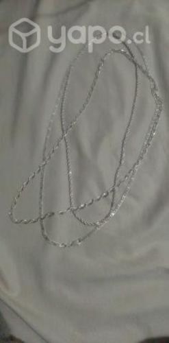 Cadenas de plata italiana 925