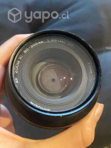 Lente Minolita 80-200mm 1:4.5
