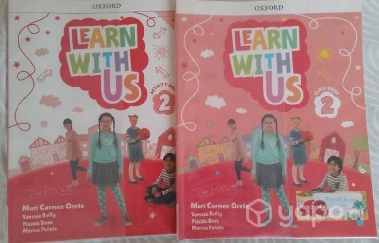 Libro texto Inglés Learn With Us 2