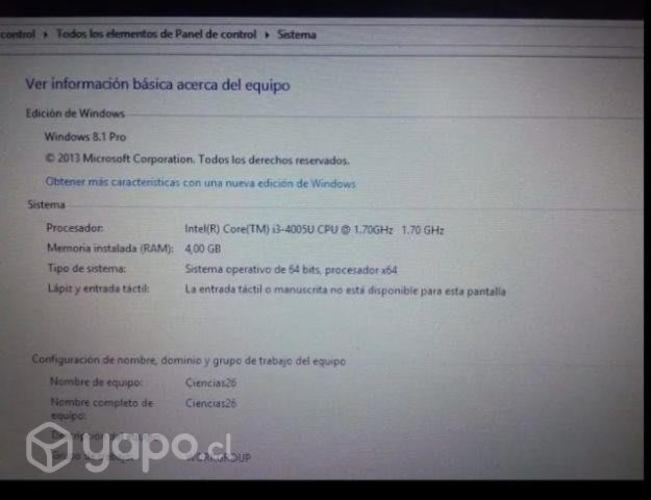 Notebook Lenovo E 40