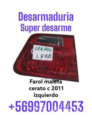 Farol trasero kia cerrado c 2011
