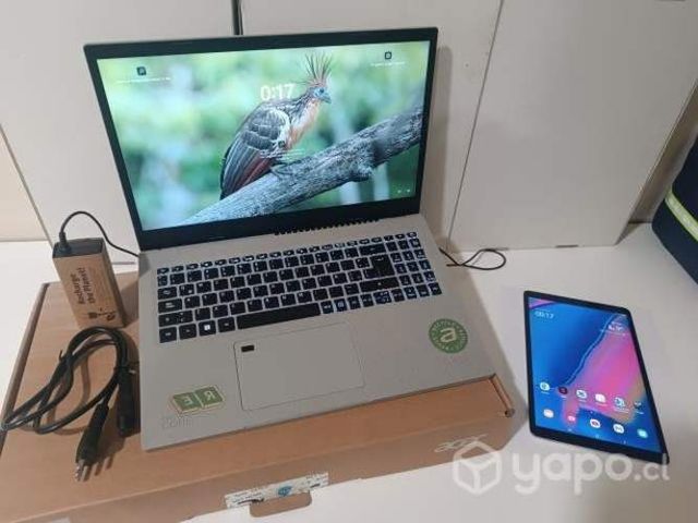 Notebook Acer Aspire Vero Y Galaxy Tab A