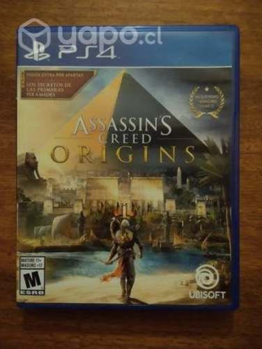 Assasins's creed Origins PS4 poco uso