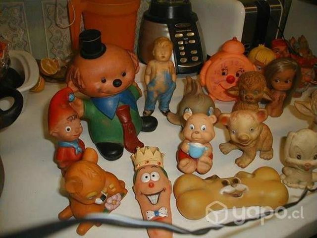 Antiguedades juguetes de goma