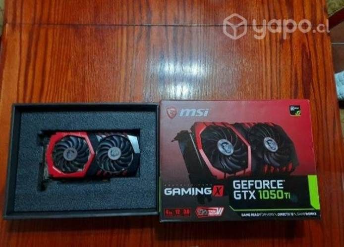 Tarjeta Grafica msi Gt Force 1050 ti 4GB