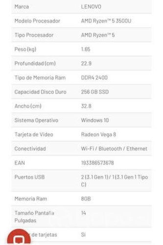 Notebook lenovo ideapad c340