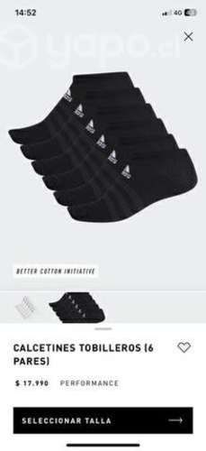 Calcetines Adidas originales 6 pares talla L