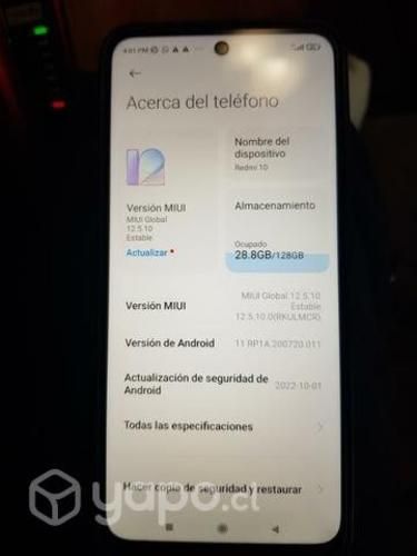 Telefono redmi 10