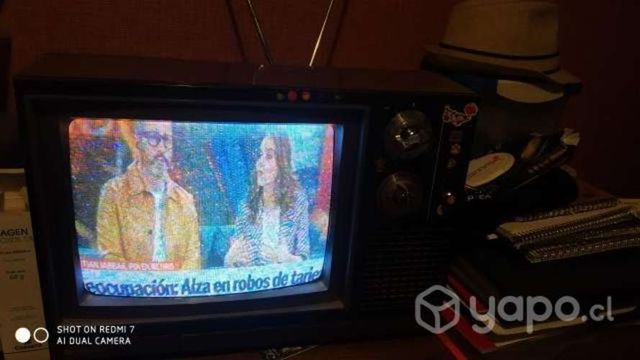 TV antigüedad funcionando