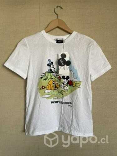 Polera Zara Mickey nueva con etiqueta