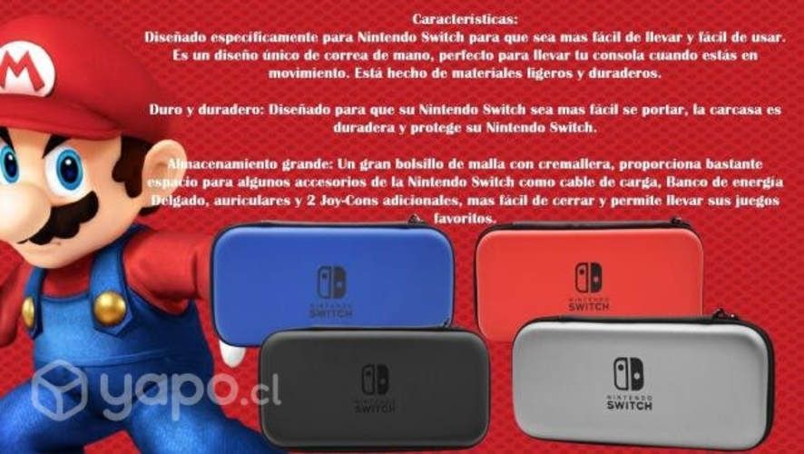 Bolsa de almacenamiento portátil para Nintendo Swi