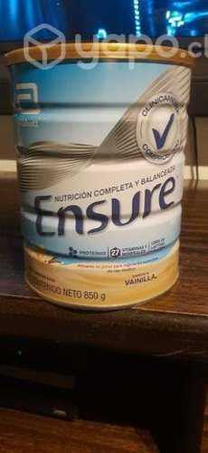 Leche ensure 2 tarros