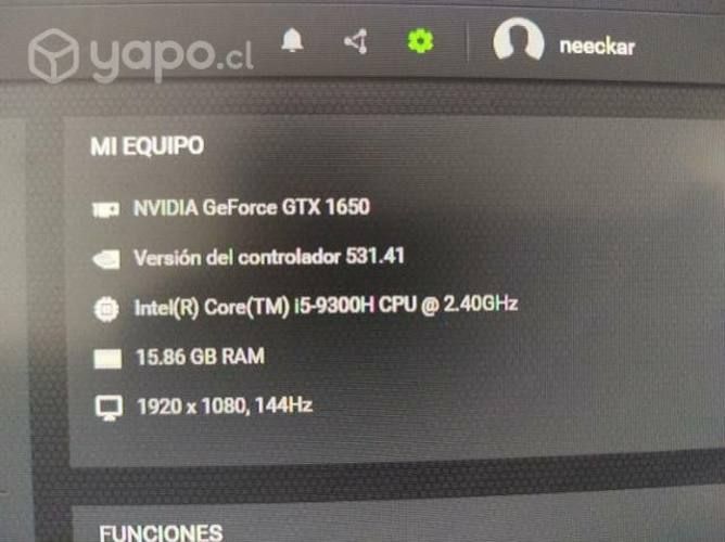 Asus Tuf Gaming i5 9th GTX 1650 16GB ram 1.5tb ssd