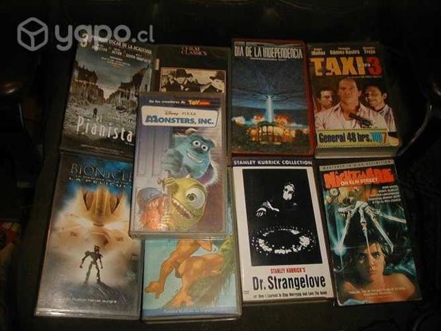 Peliculas vhs originales