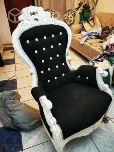 Sitial madera caoba restaurado