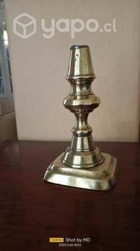 Candelabro de bronce ant