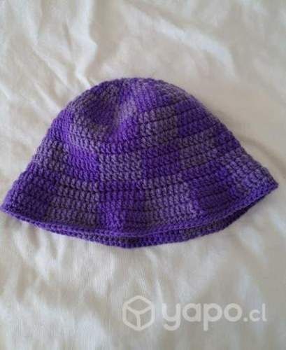 Gorro tejido a crochet