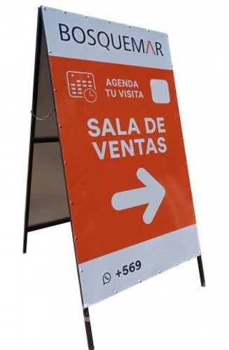 Letrero paloma doble cara