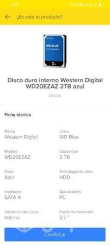 Disco duro 2 TB