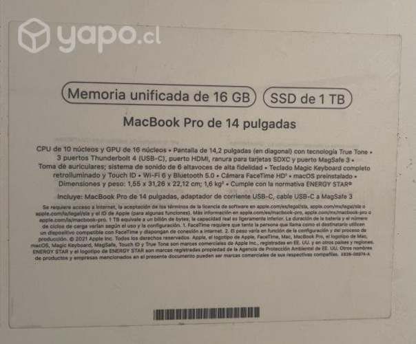 MacBook Pro 14&quot;