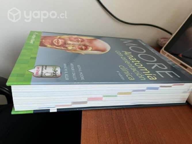 Libro 8va edición Anatomía, MOORE