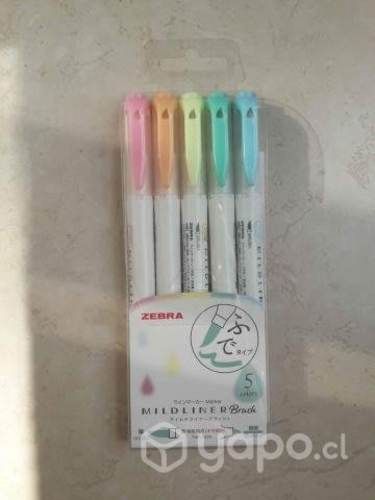 Set brush pen mildliners