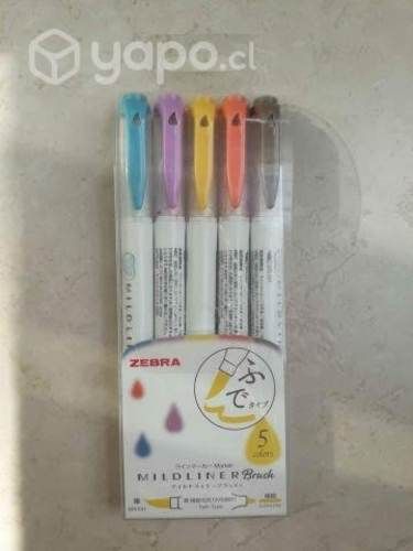 Set brush pen mildliners