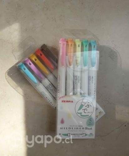 Set brush pen mildliners