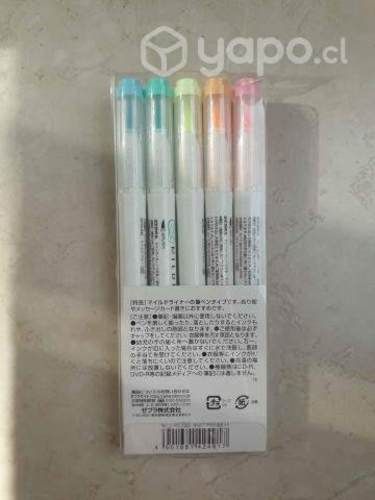 Set brush pen mildliners