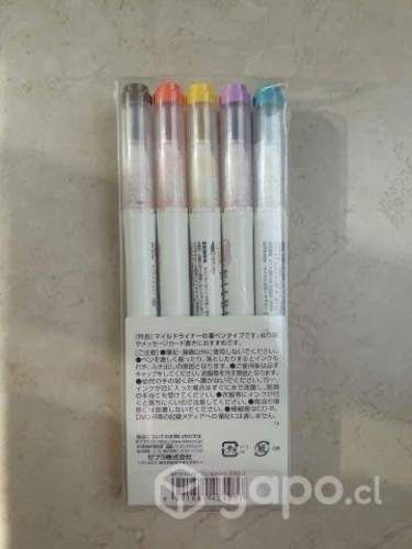 Set brush pen mildliners