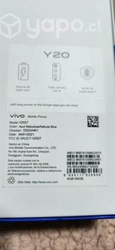 Celular Vivo Y20