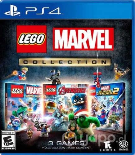 Lego marvel collection PS4 (3 JUEGOS )