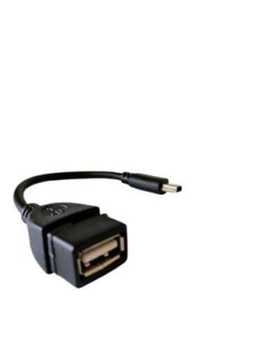 OTG Cable Usb 2.0 Hembra a Miniusb 5 Pines M 13cms