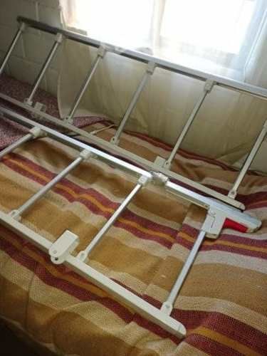 Barandas abatible para cama clinica
