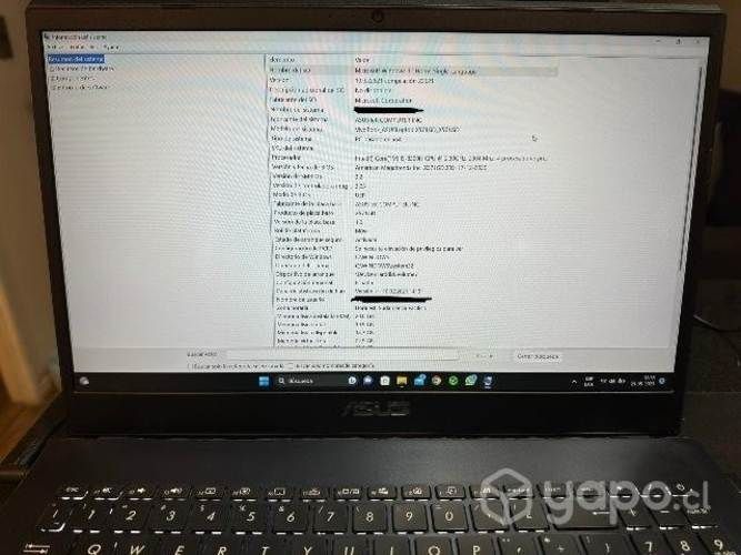 Notebook Asus VivoBook Trabajo/Juego