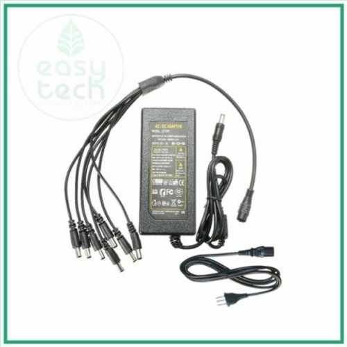 Cable de poder cargador para camaras 8 bocas|