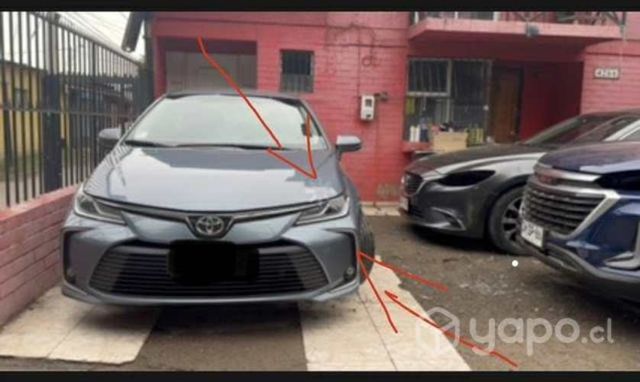 Toyota corolla Óptico full led lado izquierdo 2019