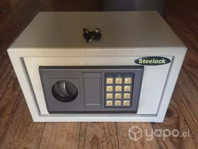Caja de seguridad digital Steelock casi nueva