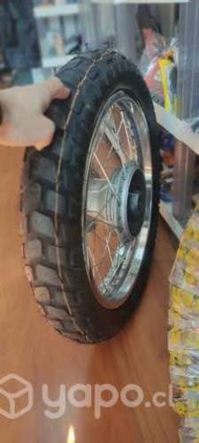 Neumático 110 80 17 de moto