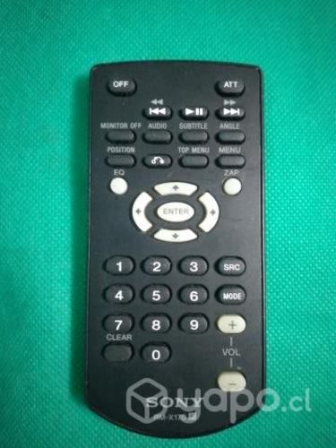 Sony control rm-x170 radio automovil ( varios mod