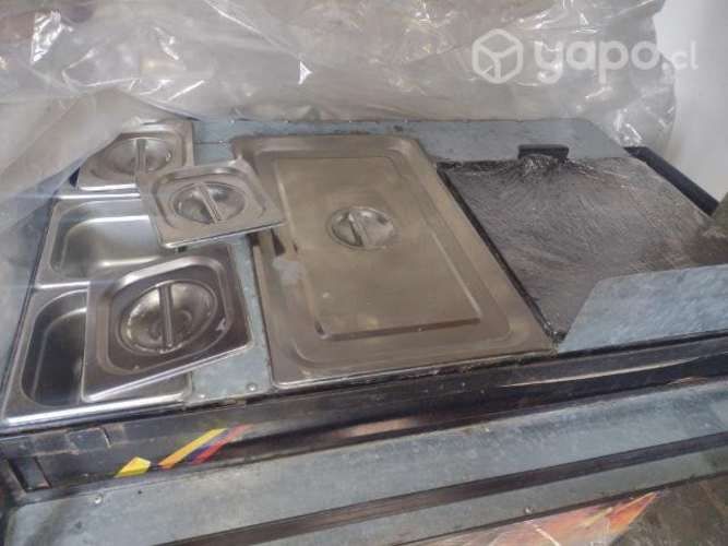 Carro para completos, choripa sopapillaentré otros