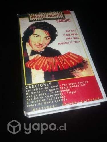 Película Musical Muchacho por Sandro vhs