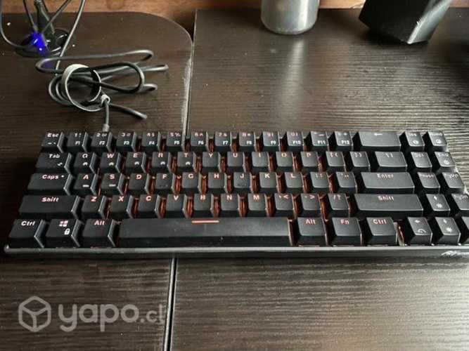 Pack teclados gamer mecánicos RGB
