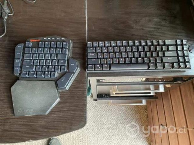 Pack teclados gamer mecánicos RGB